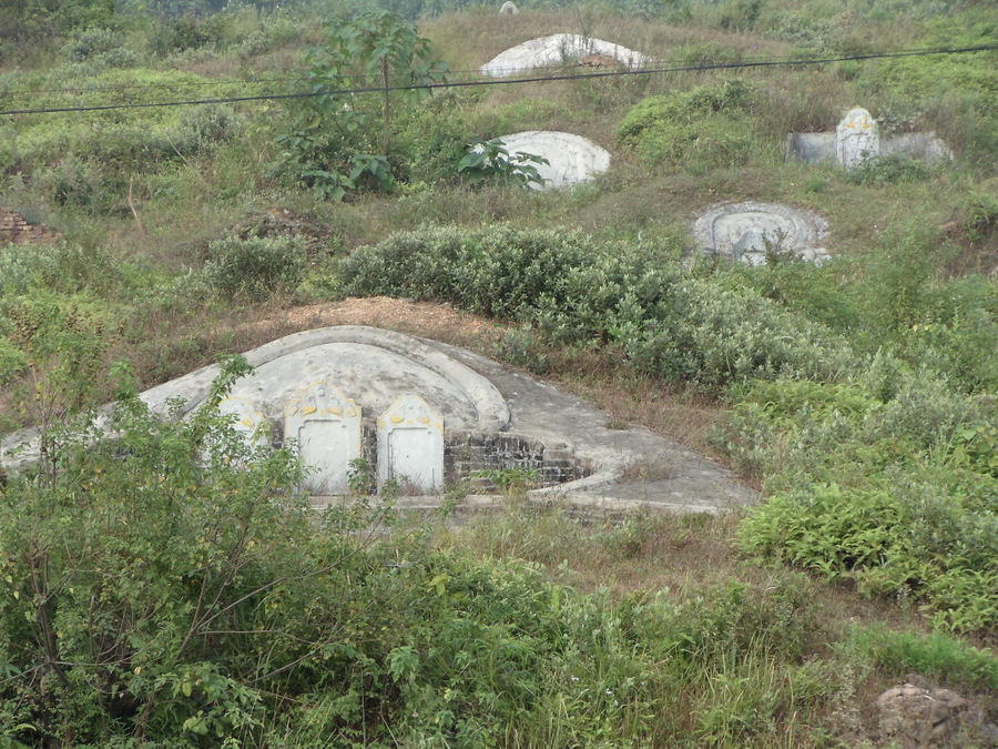 Burial Mounds.